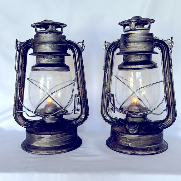 Other - NWOT 2 Pack Vintage Style Halloween Lantern Decoration Prop